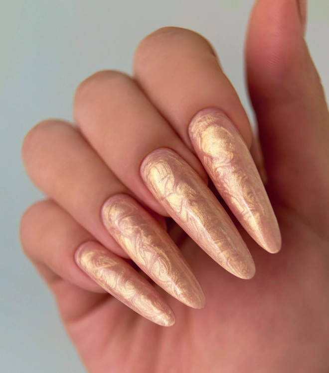Жемчужный гель с эффектом втирки Lollypop Gel 06