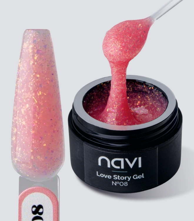 Гель для наращивания и моделирования Love Story Gel 08